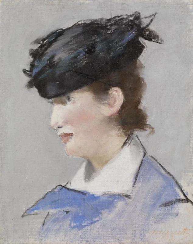  284-Édouard Manet, Ritratto di donna - Collezione Burrell, Glasgow 